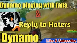 Dynamo Playing Full Game Playing With Fan| Replay To Haters