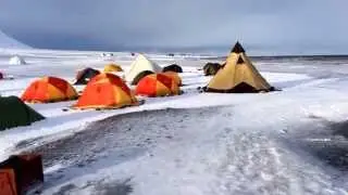 Winter camping at Svalbard 2015