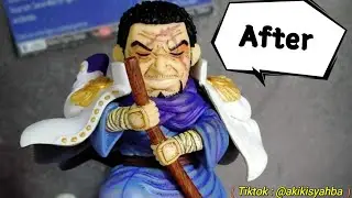 Repaint WCF admiral Fujitora Comic Style or manga comic