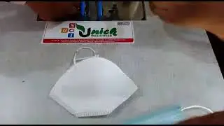Mask loop machine #unick #drmask #3ply #nonwovenloop