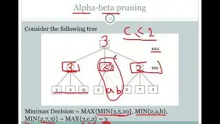 14 الذكاء الاصطناعي  adversarial search -  minmax algorithm with alpha & beta pruning