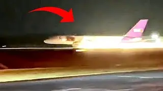 Cargo Plane Emergency Landing Without Landing Gear - AeroAvGeek