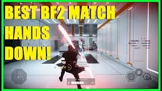 Star Wars Battlefront 2 - THE MOST INTENSE BF2 MATCH IN HISTORY! ABSOLUTELY AMAZING GAME!