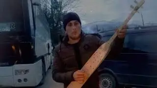 Абдулла Гантайев на Пандуре аварски .Пандур мастер