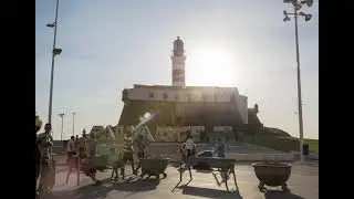 Hyperlapse do Farol da Barra [post de instagram]