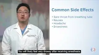 Anesthesia Side Effects | El Camino Health