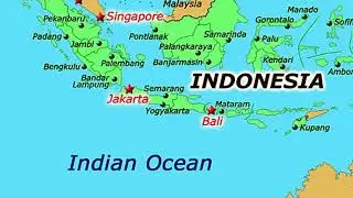 Map of Indonesia
