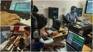 KGF : CHAPTER 2 BGM MAKING || Rocky Bhai Dying BGM || Ravi Basrur Studio