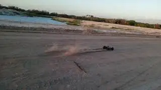 Arrma Kraton 6s Playing on Packed Dirt