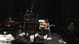 Dango Rose & Rosh +Blind  Cafe Orchestra - rehearsing for the music in the dark @ The Blind  Cafe