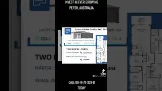 Beli rumah di Perth ada jaminan sewa satu tahun pertama. Bisa KPR. hubungi 08-111-72-333-8