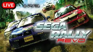 Sega Rally Revo (PS3) - Let's Play SOME Live