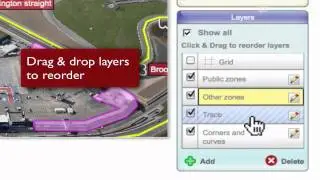 Speaking Image: reorder layers using drag & drop