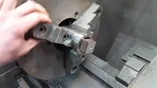 Turning Square Stock with a Three Jaw Chuck!!