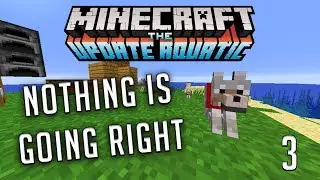 NOTHING IS GOING RIGHT!! (Minecraft Survival Island Lets Play 1.13)