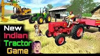 Real graphics game Indian tractor simulator game android version PC गेम अब मोबाइल मे चल सकता है😱