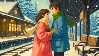 Snow on the Old Railway  Ghibli Style Video