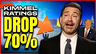 Jimmy Kimmel DROPS 70% in First Week of Ratings: Media REFUSE to Report Disney ABC TV COLLAPSE!