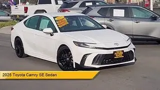 2025 Toyota Camry SE Sedan Yuba City  Oroville  Roseville  Sacramento  Chico