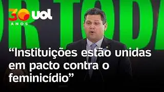 Alcolumbre nega 'narrativa de agressões' entre os Poderes e diz que instituições estão 'unidas'