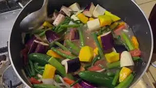 Dinengdeng na may Inihaw na Bangus/Grilled Milkfish with Vegetables (Home Cooking)