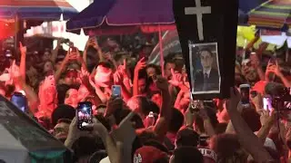 Brazil: supporters celebrate as Lula holds narrow leads | AFP
