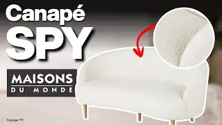 Avis canapé SPY Maisons du Monde : le style avant le confort ? – Canape TV