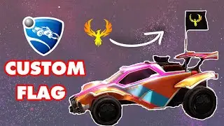 How To Get A CUSTOM Flag In ROCKET LEAGUE! | Phoenix Gaming Tutorial | AlphaConsole/Bakkesmod