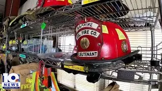 Raphine Volunteer Fire Dept. responds to plane crash wreckage