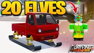 Все 20 локаций ELF в игре Driving Empire Roblox! (Обновление WinterFest)