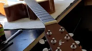 Акустическая гитара Yamaha FX370C. Часть 1. Настройка, ремонт.