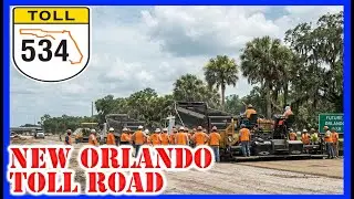 В районе Орландо появится новая платная автомагистраль Florida 534.