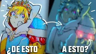 &iquest;C&Oacute;MO hago el efecto LUMINOSO en los DIBUJOS? -- Efecto Ne&oacute;n en dibujos