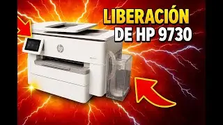 LIBERACION DE IMPRESORA HP OFFICEJET PRO 9730 - COMO DESMONTAR TARJETA LOGICA