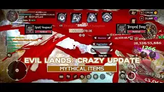 Evil Lands: Новое безумное обновление только что вышло! Мифические предметы, рунические слова и м...