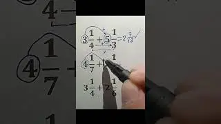 This Trick Solves Mixed Fractions Instantly #mathtrick #maths #mathematica #mathematics #education