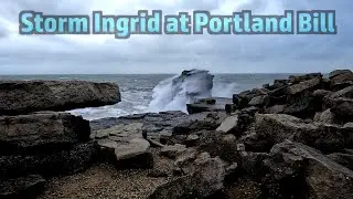 Slow TV - Storm Ingrid at Portland Bill