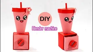 How To Make Origami Blender Machine /DIY Origami Paper Blender / Miniature Craft Idea / school craft