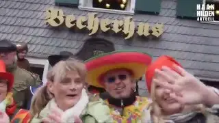 Haaner Karnevalszug 2016 begeisterte! Gartenstadt in Feierlaune!