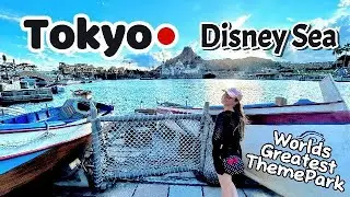 First Visit to the Most INSANE ThemePark in the World! -Tokyo Disney Sea!