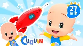 Colorful rockets | Cleo & Cuquin Educational Videos for Children