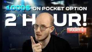 1000$ on Pocket Option in less than 2 hours. This is How (Part 1)