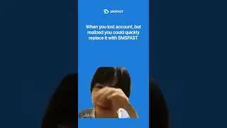 When you lost account but realize you can quickly replace it.