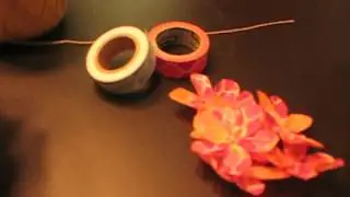 Feathers and Flowers Washi Tape