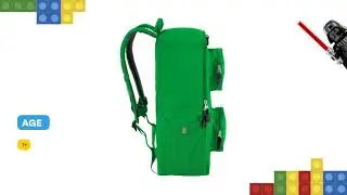 LEGO LEGO Brick Backpack Green 5005525: Review