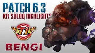 SKT T1 Bengi - Gragas Jungle - KR SoloQ Highlights