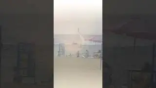 water sport show  by the seaside, summer