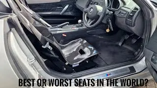 Это самые неудобные ковшеобразные сиденья В МИРЕ? |Tillet Carbon Fibre | Bmw Z4M CS Build