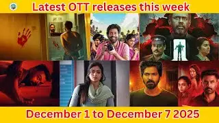 Latest OTT Releases This Week  December 1- 7 2025 #ott #webseries #zee5 #netflix #hotstar #aha