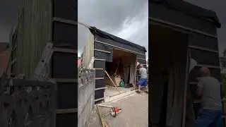 La contruction d'un garage #ConstructionBois #GarageBois#woodworking #woodwork #wood #home #